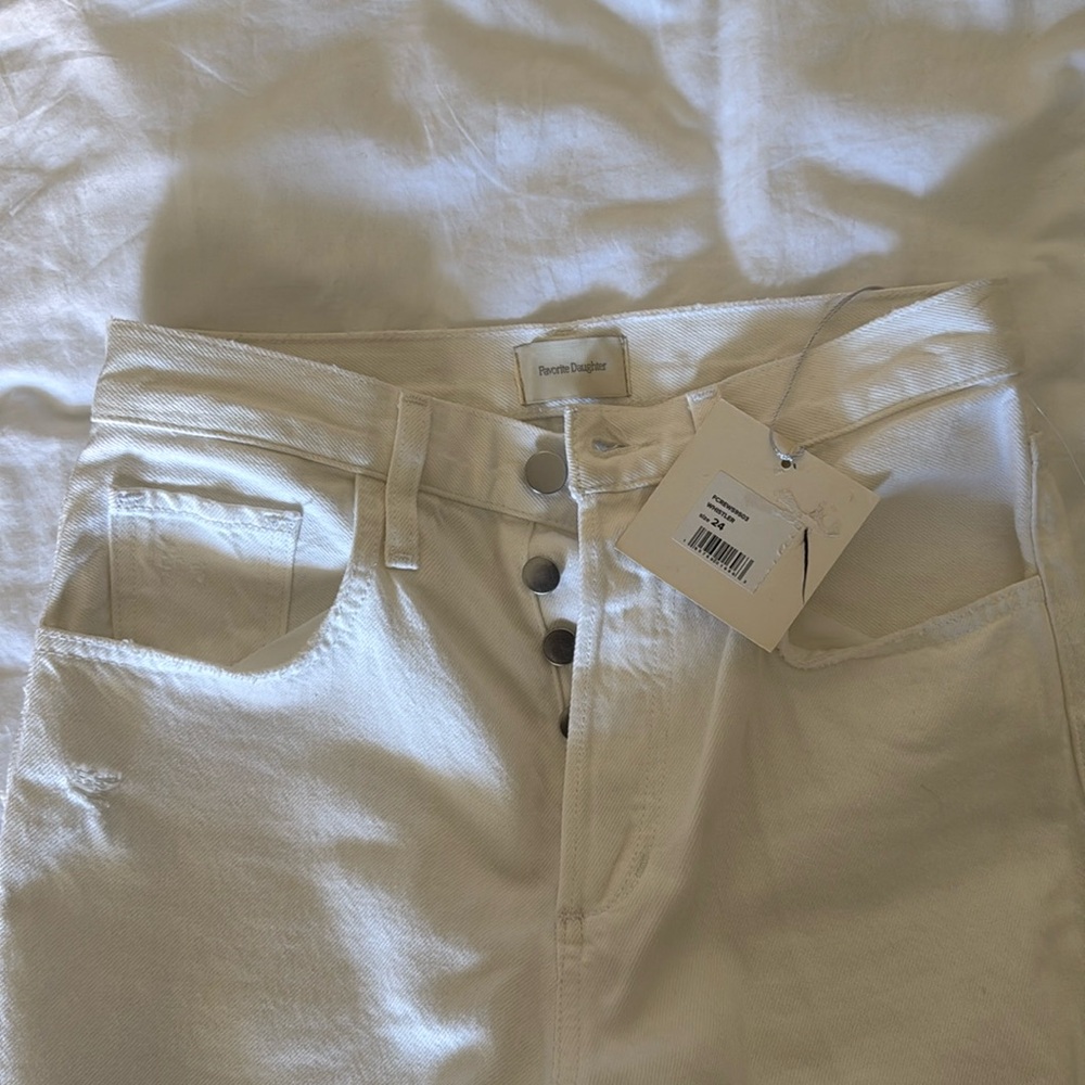 NWT Favorite Daughter Otto High Rise Boyfriend Whistler Jeans Size 24